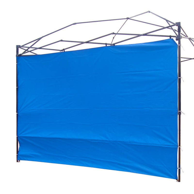 NINAT Canopy Sunwall Sidewall Gazebos Tent Waterproof for 10x10ft Pop up Straight Leg Gazebos Outdoor Instant Canopies 1 Pcs Blue Only - Image 1